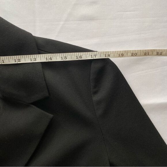 Free People We the Free Black Block Party Crop Blazer Size Large - Picture 11 of 13